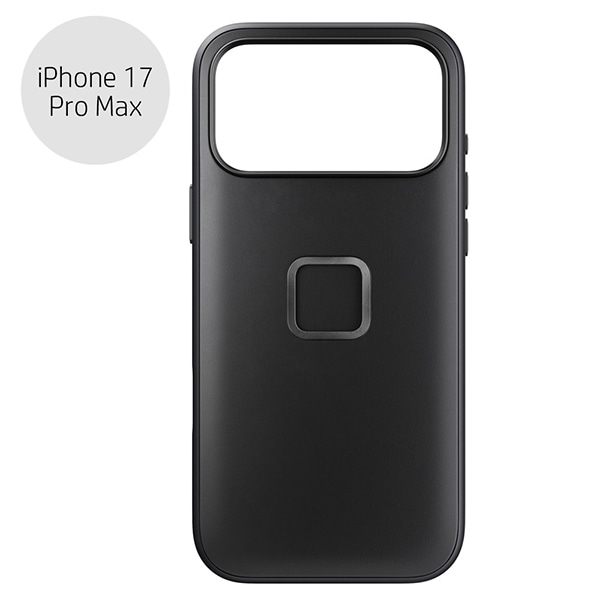 Peak Design(ピークデザイン) エブリデイ ケース iPhone 17 Pro Max ブラック / クラリーノ / M-MC-CE-BK-1