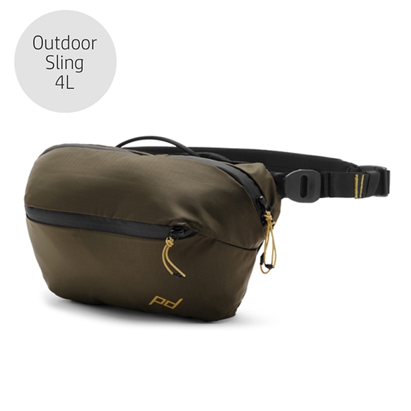 【20％OFFキャンペーン】Peak Design(ピークデザイン) アウトドア スリング 4L ケルプ / BAS-4-KP-1