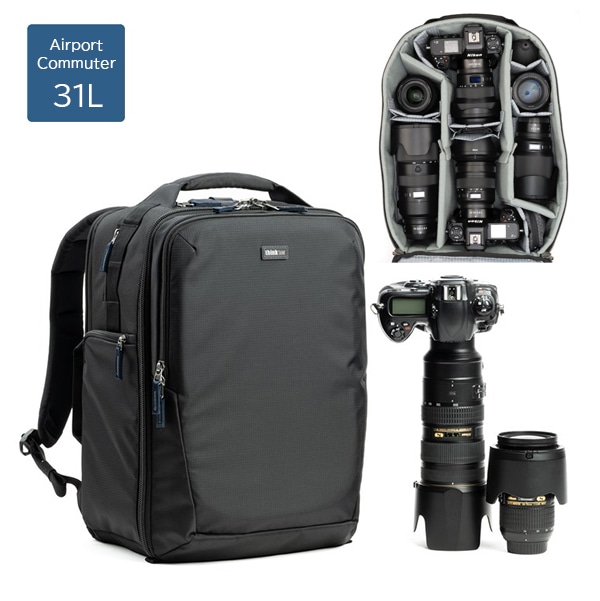 thinkTANKphoto(シンクタンクフォト) エアポート コミューター 31L ブラック